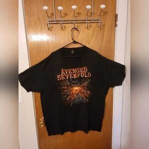 Avenged Sevenfold Fire Breathing Deathbat T-Shirt Hot Topic 2017